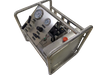 USUN Model:US-AT400 Middle size 160MM driven ultra high pressure air driven hydraulic test pump unit with multiple outlet ports 