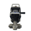 Hot sale USUN Model:AFD middle size Double action 6 inch diameter air driven liquid pressure testing pump 