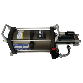 USUN Model:2AGB 6 inch driven diameter double head driven high pressure air driven gas booster testing pump 