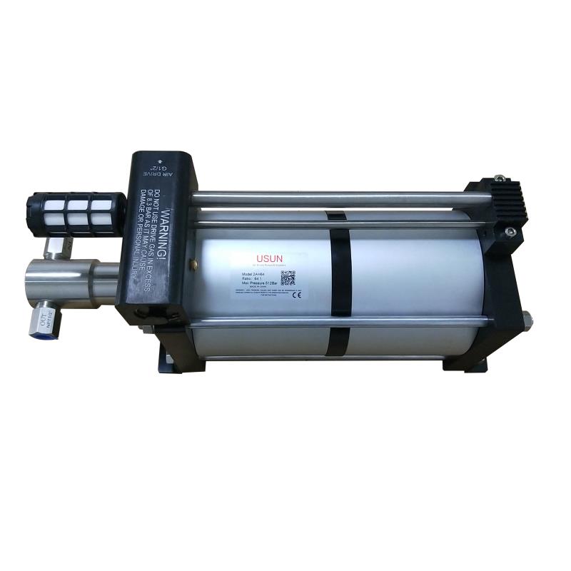 USUN Model:2AH Middle size 160MM Double driven big flow pneumatic driven hydro test pump 