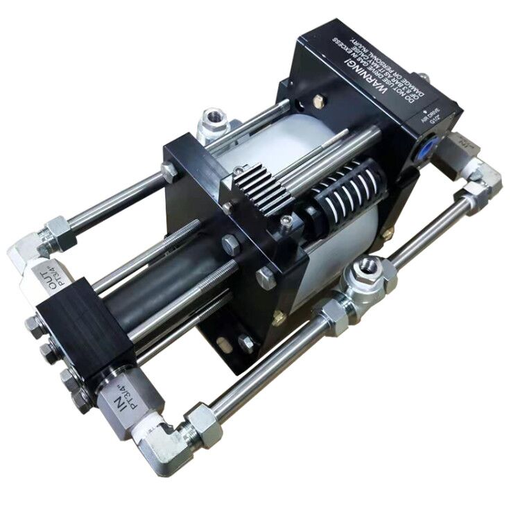 USUN Model:AT10-CO2 50-80 Bar out faster filling pneumatic driven liquid CO2 pump for refilling CO2 tank 