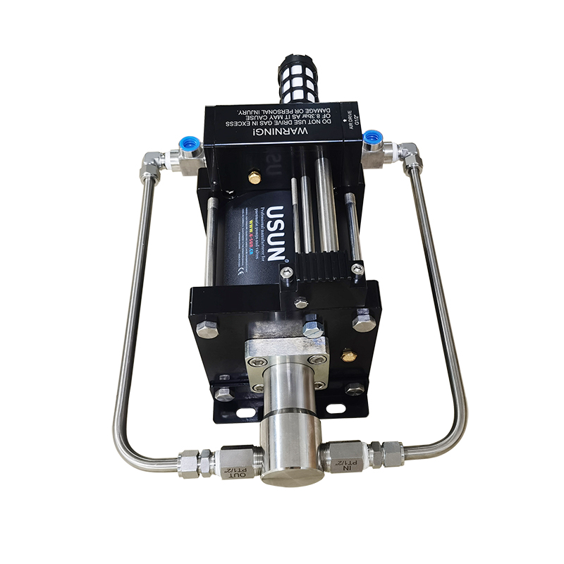 USUN Model:AT40-CO2 100-300 Bar output double acting pneumatic powered liquid CO2 pump for supercritical extraction 