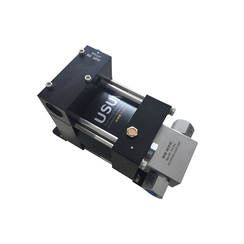 USUN Model:M Mini air driven liquid pump for small hose pressure testing