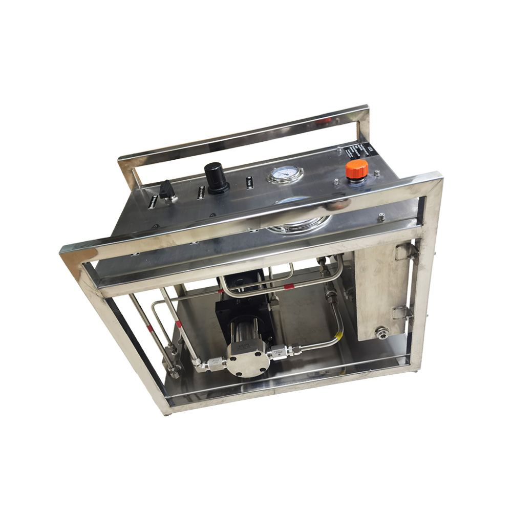 New Design USUN Model:WS-XH Air Driven Hydraulic/ Liquid Pump System for Hose Or Valve Testing
