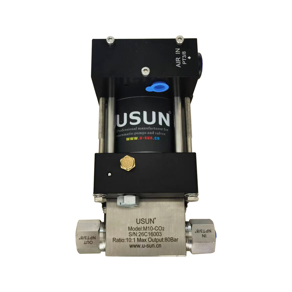 USUN Model:M10-CO2 Mini Air Drive Liquid CO2 Transfer Pump for Soda Tank Refilling