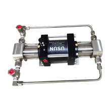 USUN Model:XT04/XT06 Double Acting 100MM Driven Small Size Air Driven Water/liquid Test Pump 