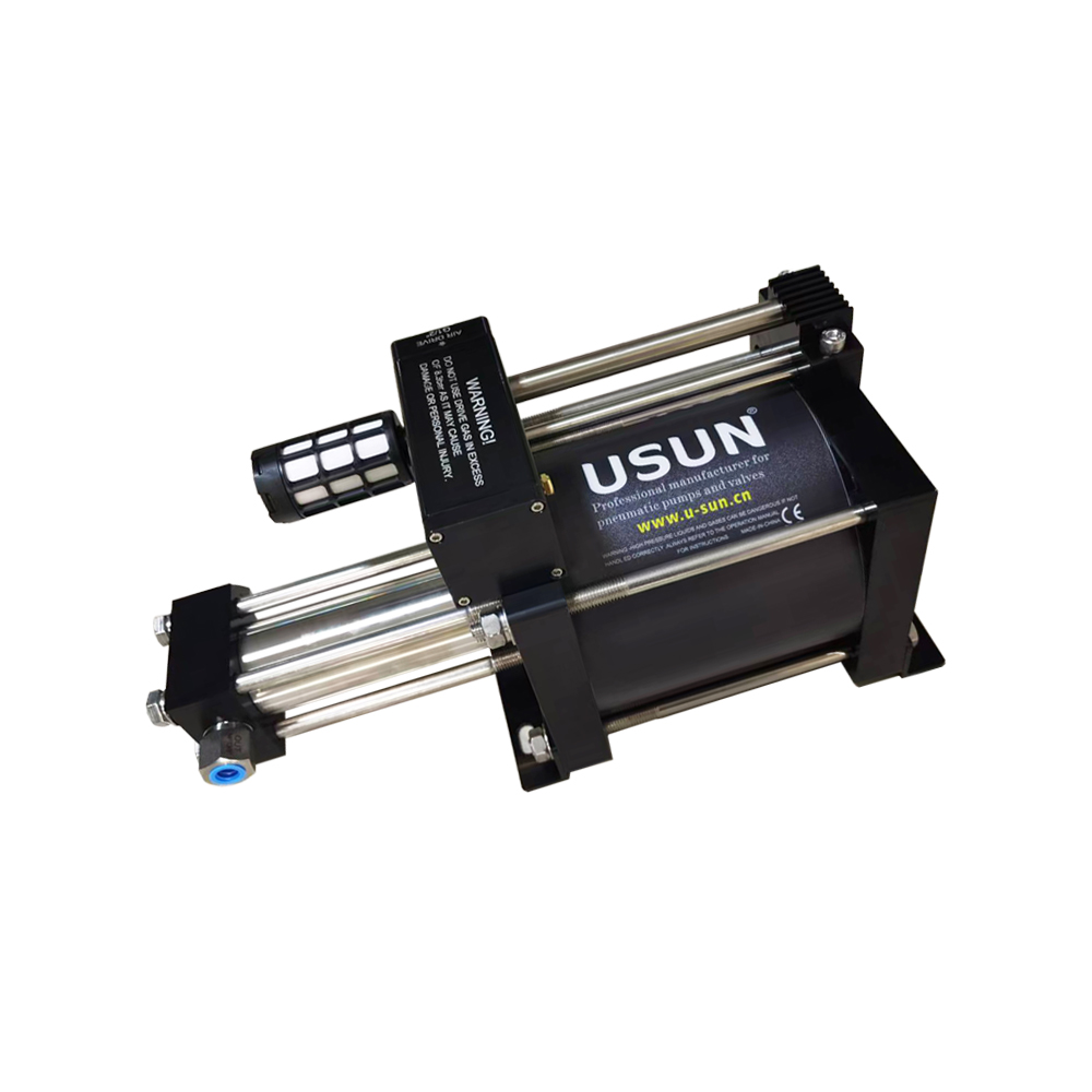 USUN Model:GB10-CO2 160mm Driven Single Action Pneumatic Driven CO2 Booster Pump for Refilling CO2