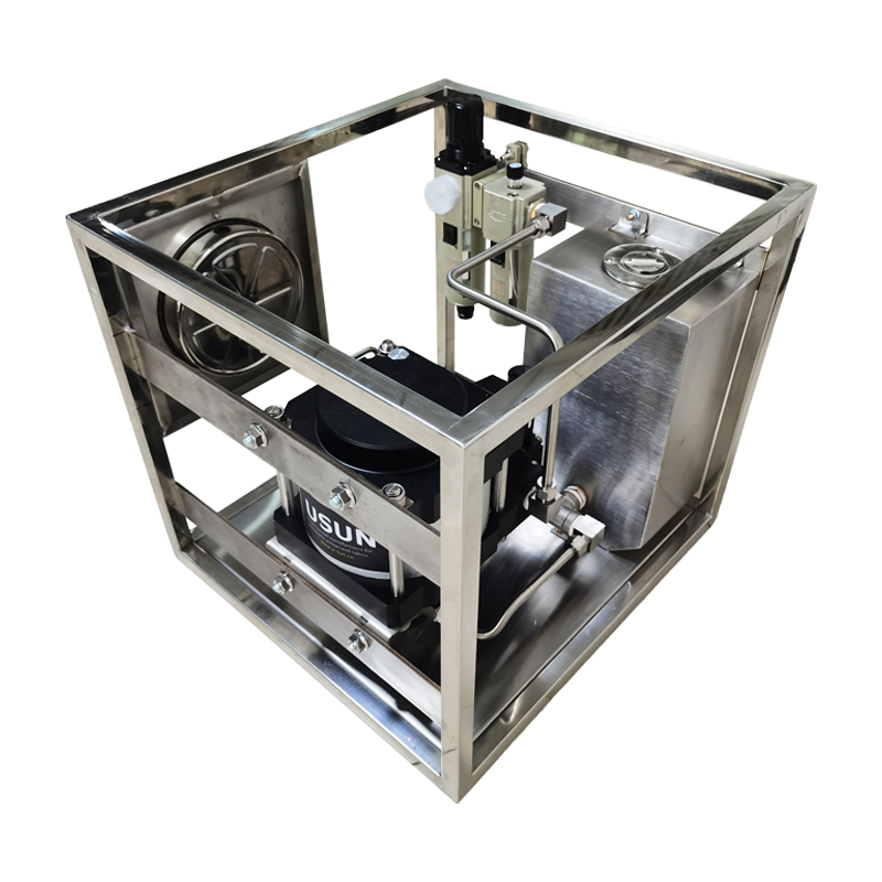 Customized USUN Model:WS-JG175 Max.1400Bar Output High Pressure Air Water Test Pump System