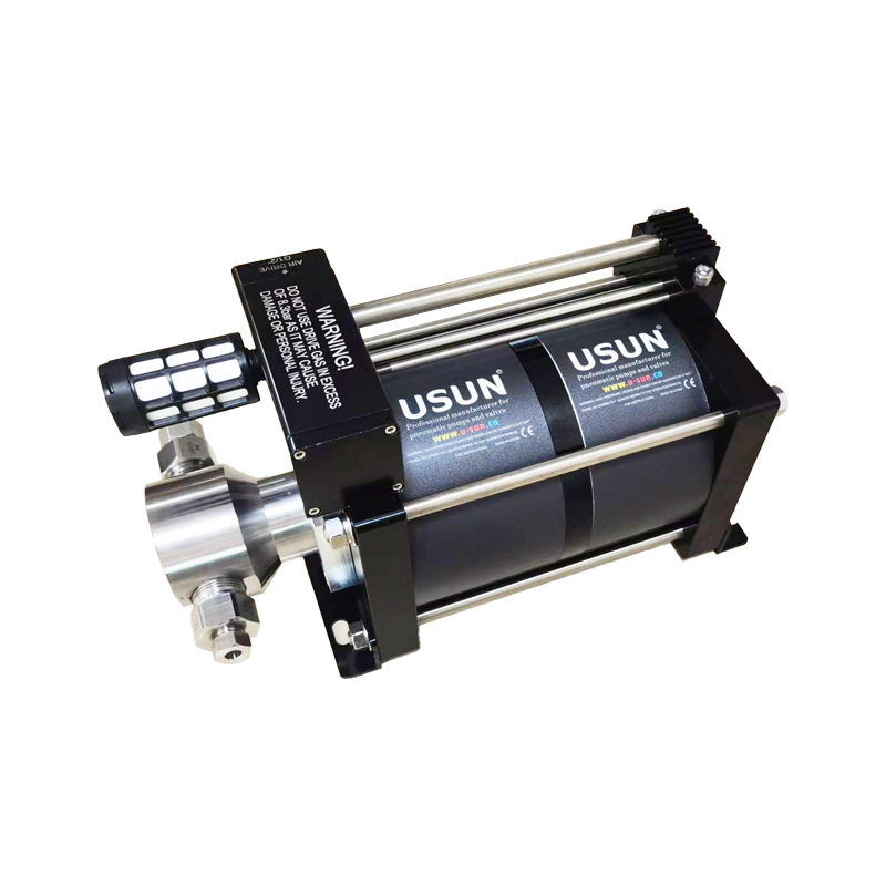 Customized USUN Model:WS-2AH512 Maximum 400MPA Stainless Steel Frame Ultra-high Pressure Double Head Portable Air Driven Hydraulic Pump System