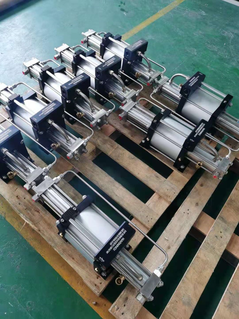 USUN Model:GBT7/30-OL 160mm driven double stage medical clean oxygen gas pressure booster pump for PSA plant use 