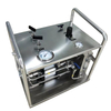 USUN Model:US-AT100 100：1 Maximum 80MPA customized air driven liquid pressure pump system for hose or valve testing 