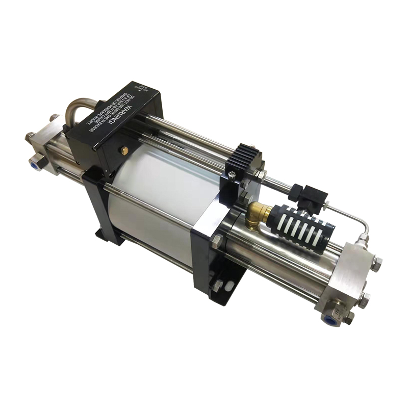USUN Model:GBT 15/40-OL 160mm driven double stage air operated oxygen gas booster pump for diving use 