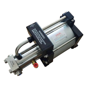 USUN Model:GB40-OL 150-300 Bar output 160mm driven single action air driven oxygen gas booster pump for diving use 