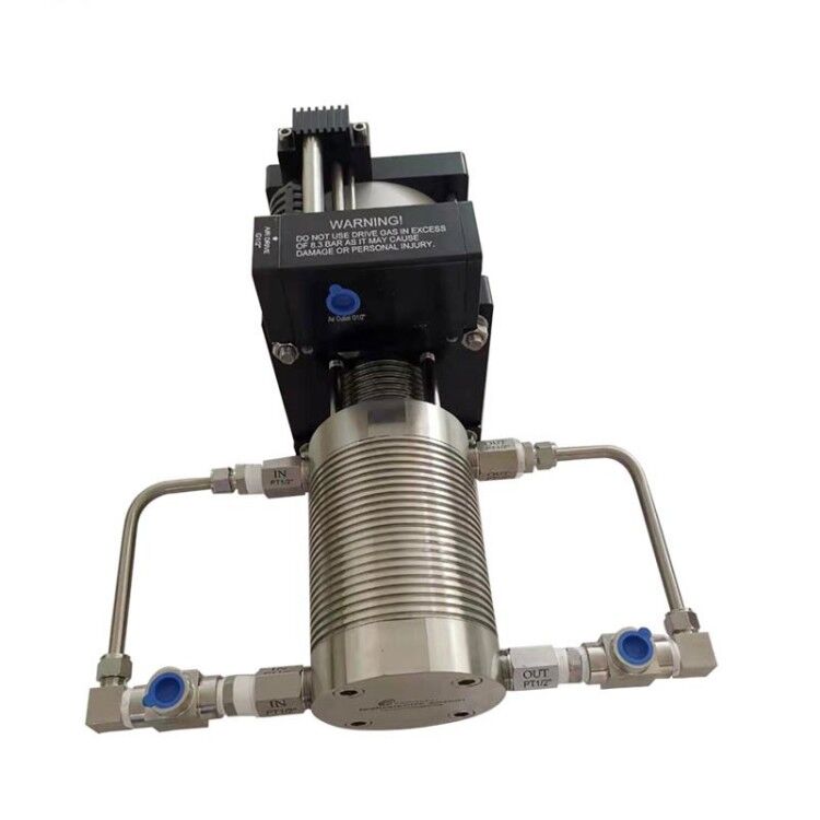 Customized Item USUN Model:ZB07D-SS Full stainless steel end high pressure pneumatic driven refrigerant recovery pump 