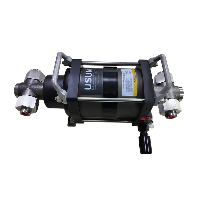 Hot sale USUN Model:2AFD middle size Double action double drive high pressure air water testing pump 