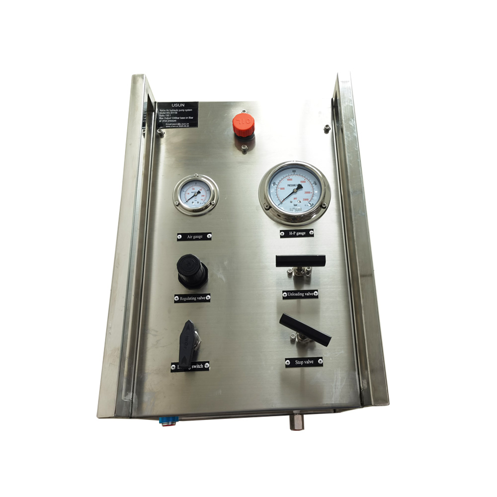 New Design USUN Model:WS-XH Air Driven Hydraulic/ Liquid Pump System for Hose Or Valve Testing