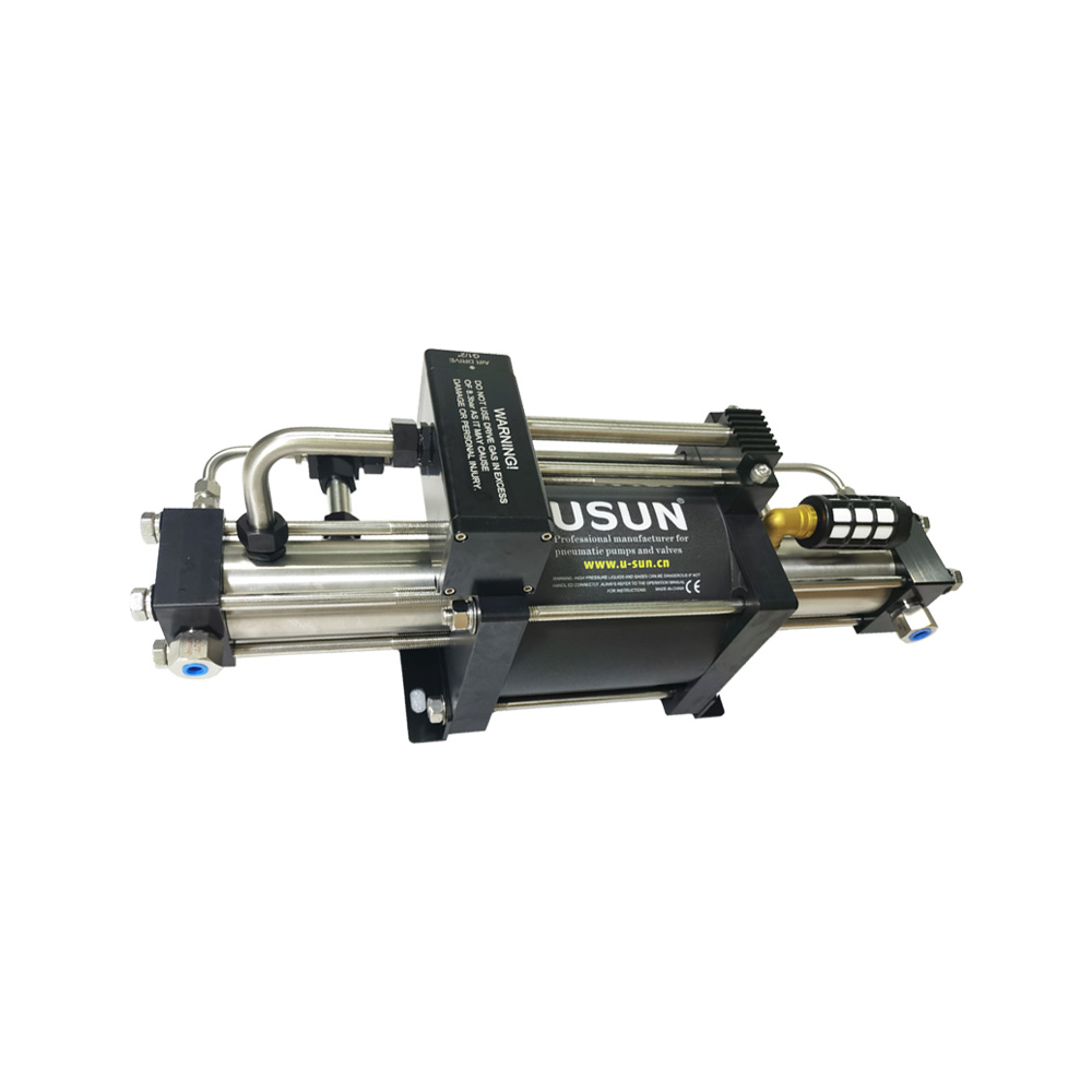 USUN Model:GBT 160mm Driven Double Stage Pneumatic Gas Booster Pump for Pressure Testing 