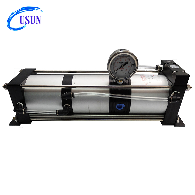 USUN Model:AB03 8--24 Bar output 100 MM driven cost effective air driven air pressure booster pump 