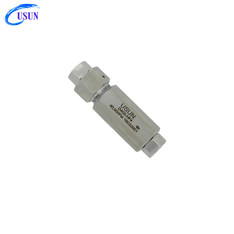 USUN Model: D202 20K PSI Similar Butech high pressure stainless steel ball check valve for test bench equipment 