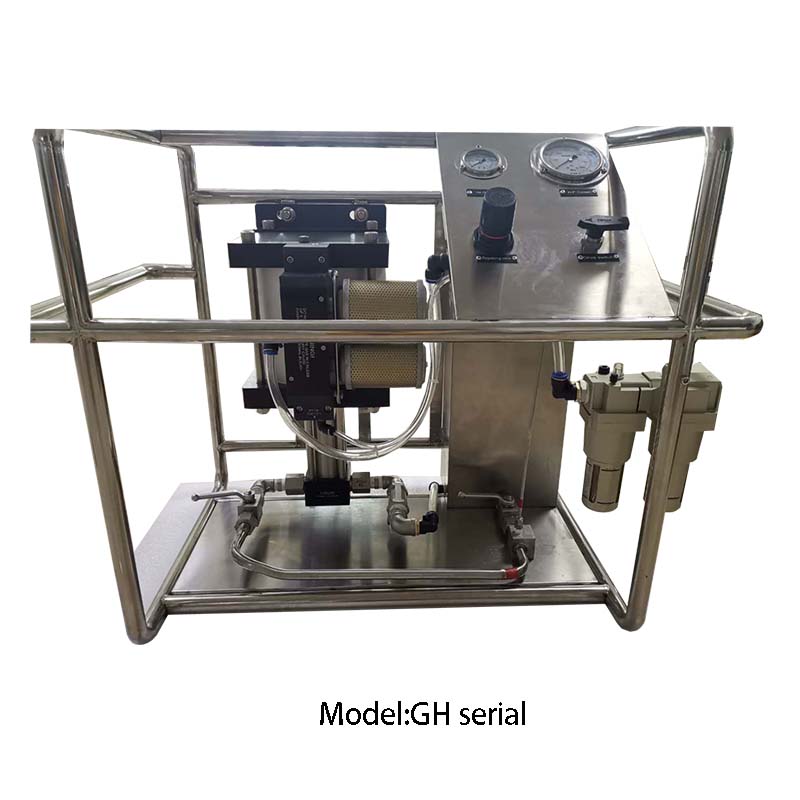 USUN Model:WS-GH 250 MM driven Complete High flow air driven oil pump system for oil and gas industry 