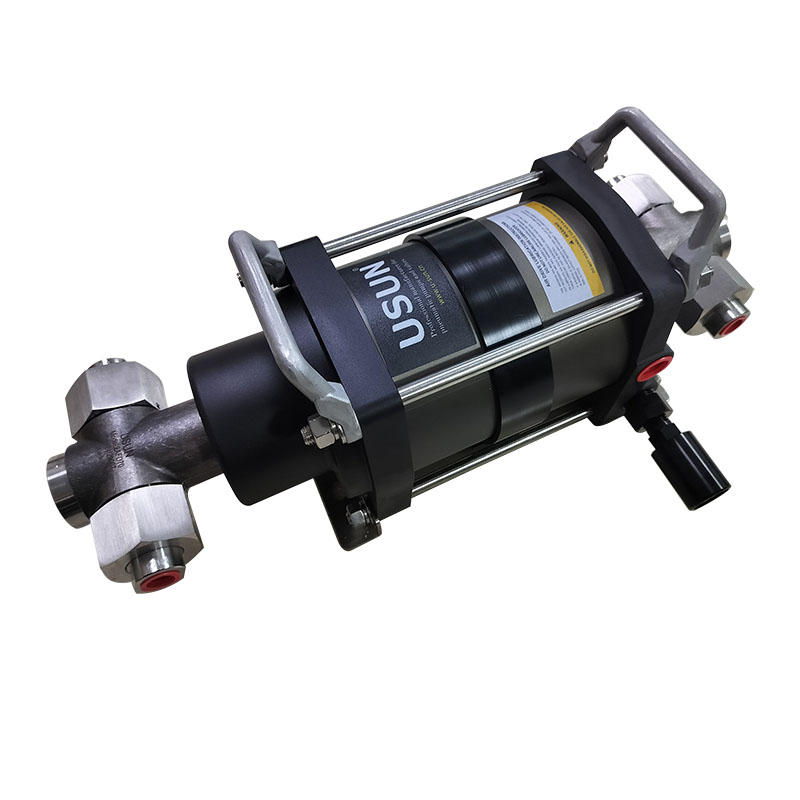 Hot sale USUN Model:2AFD middle size Double action double drive high pressure air water testing pump 