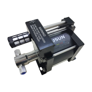 USUN Model:AH28-N2O160MM Driven Single acting Pneumatic Driven Liquid N2O Pump for Filling Small Soda Bottles
