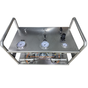 USUN Model:US-2GBT Stainless steel High pressure gas booster pump system with inlet gas filter and check valve