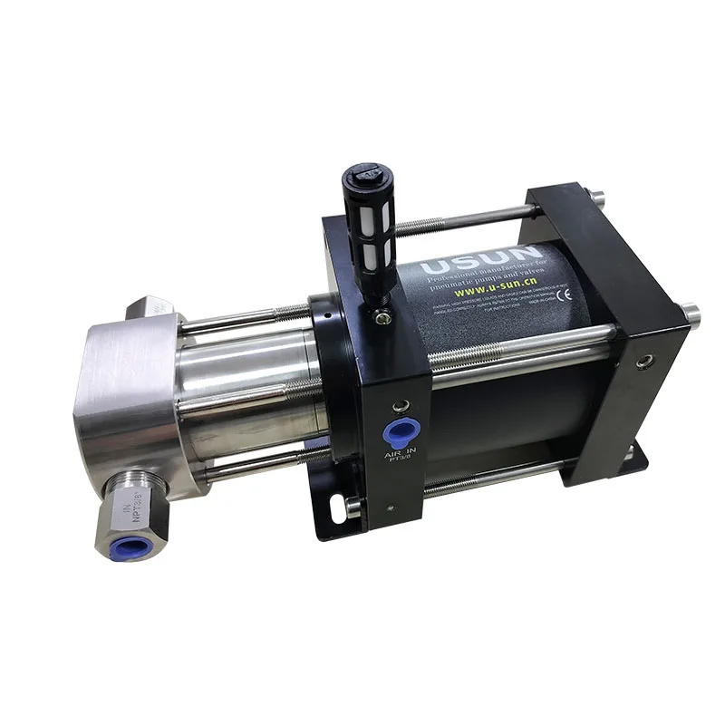 New Design USUN Model:WS-XH Air Driven Hydraulic/ Liquid Pump System for Hose Or Valve Testing