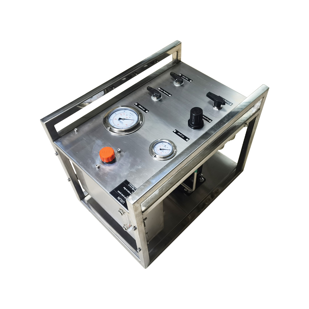 New Design USUN Model:WS-XH Air Driven Hydraulic/ Liquid Pump System for Hose Or Valve Testing