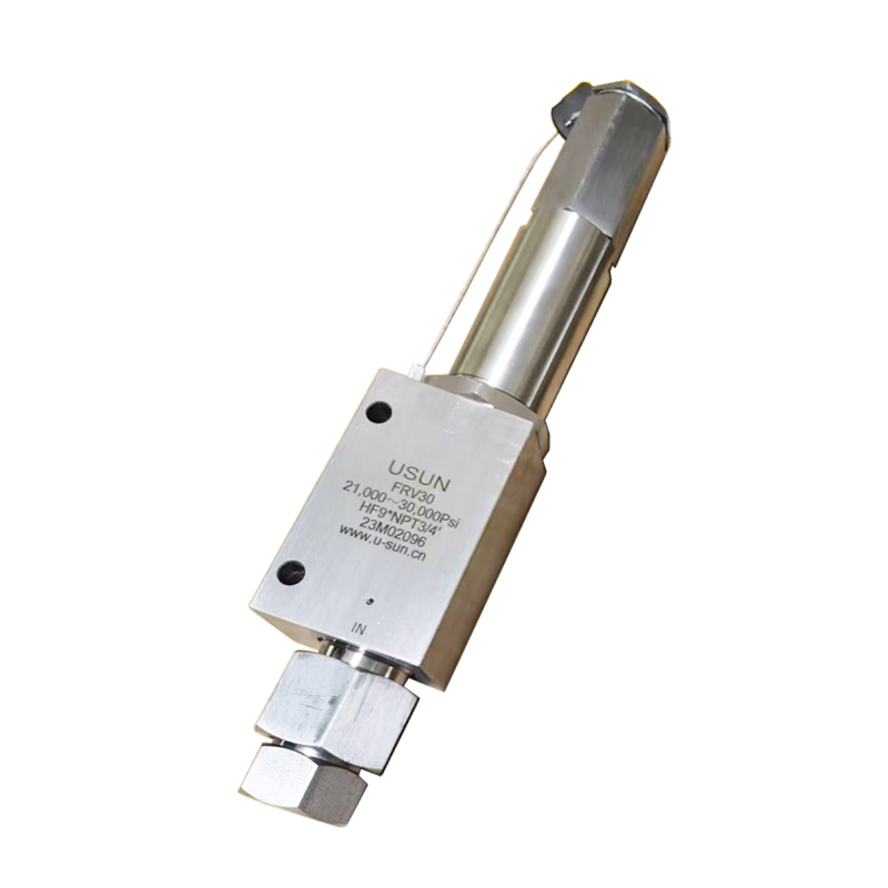 USUN Model: FRV Similar Butech High pressure safety relief valve for complete test equipment 