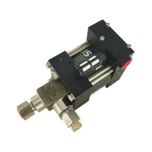 USUN Model:ML189 Mini 80mm Driven Single Drive Single Acting Air Driven Hydraulic/Liquid Pump for Hydrostatic Testing 