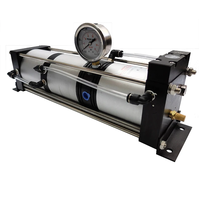 USUN Model:AB03 8--24 Bar output 100 MM driven cost effective air driven air pressure booster pump 