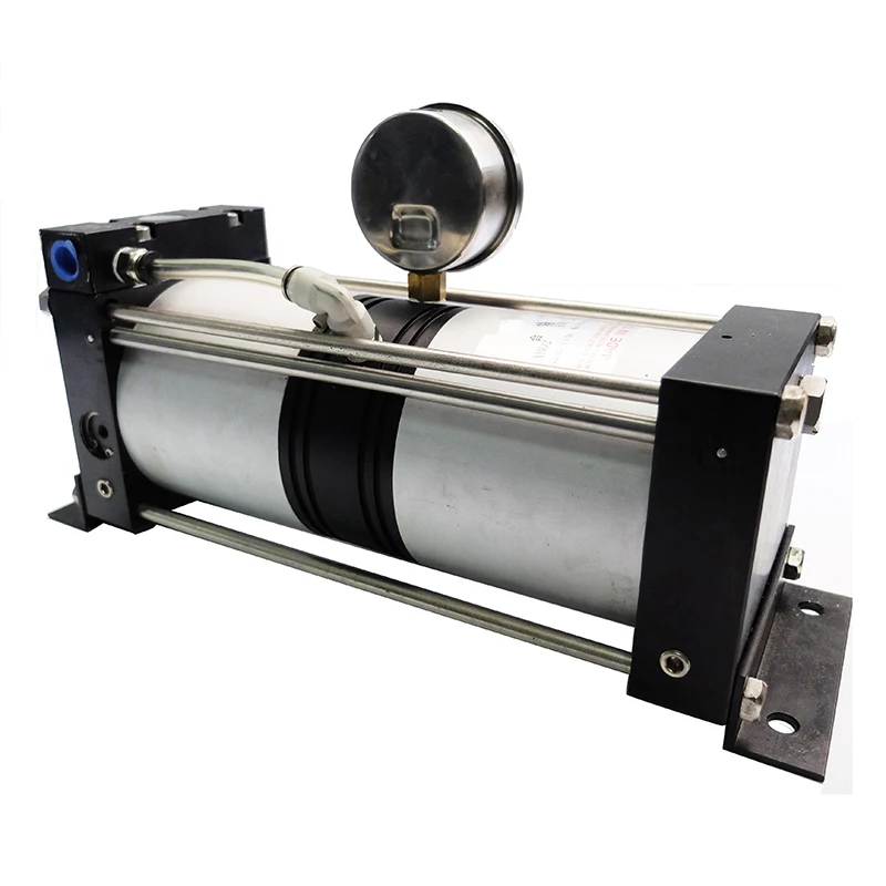 USUN Model:AB02 8-16 Bar output 100 MM driven cost effective air driven air pressure amplifier 