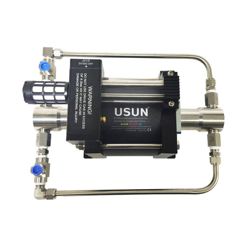 USUN Model:AT28-N2O 100-200 Bar Out High Pressure Air Driven Liquid N2O Pressure Transfer Pump 
