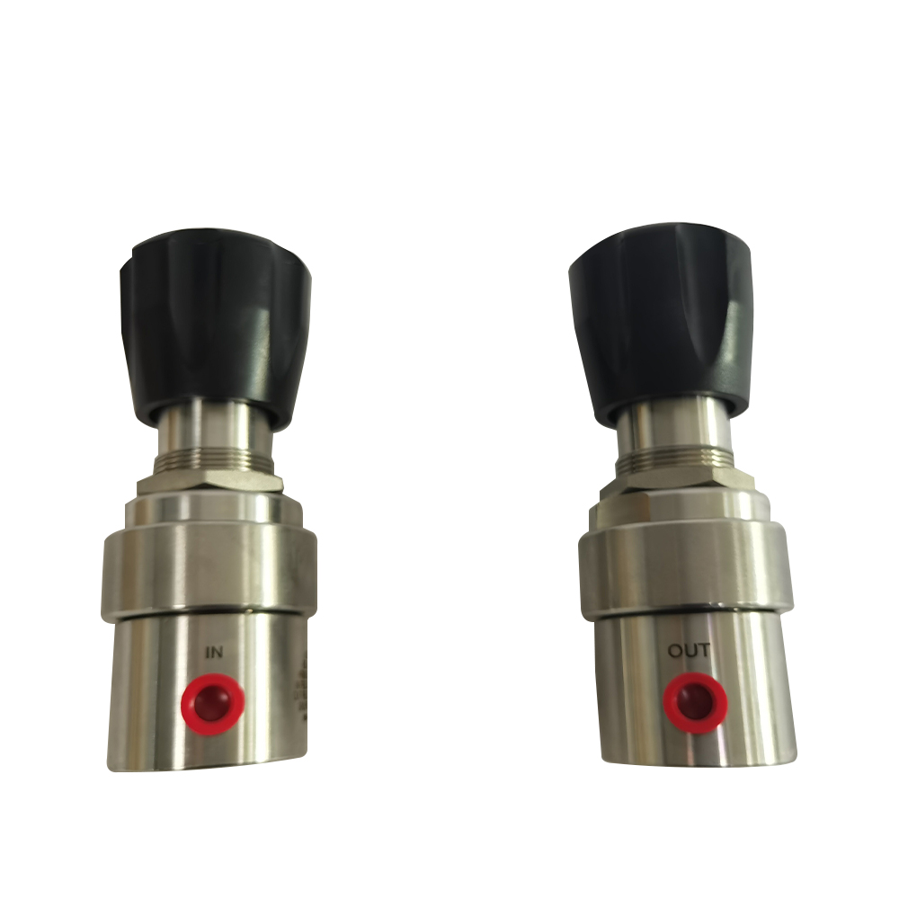USUN Model:PRV06SS2FNPT4-V Similar Tescom Stainless Steel 316 High Pressure Hydraulic Or Gas Pressure Regulator Valve with Vent NPT1/4''
