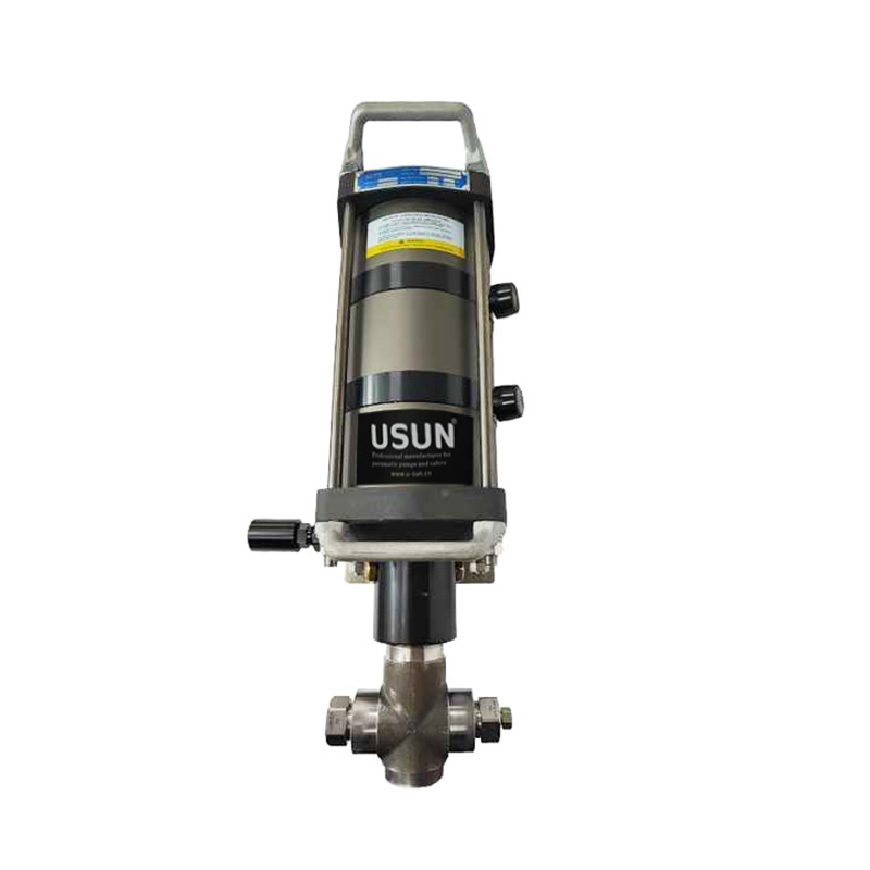 Hot Sale USUN Model:3AF Series High Pressure Triple Drive Single Acting Air Driven Liquid Water Testing Similar Haskel Pump
