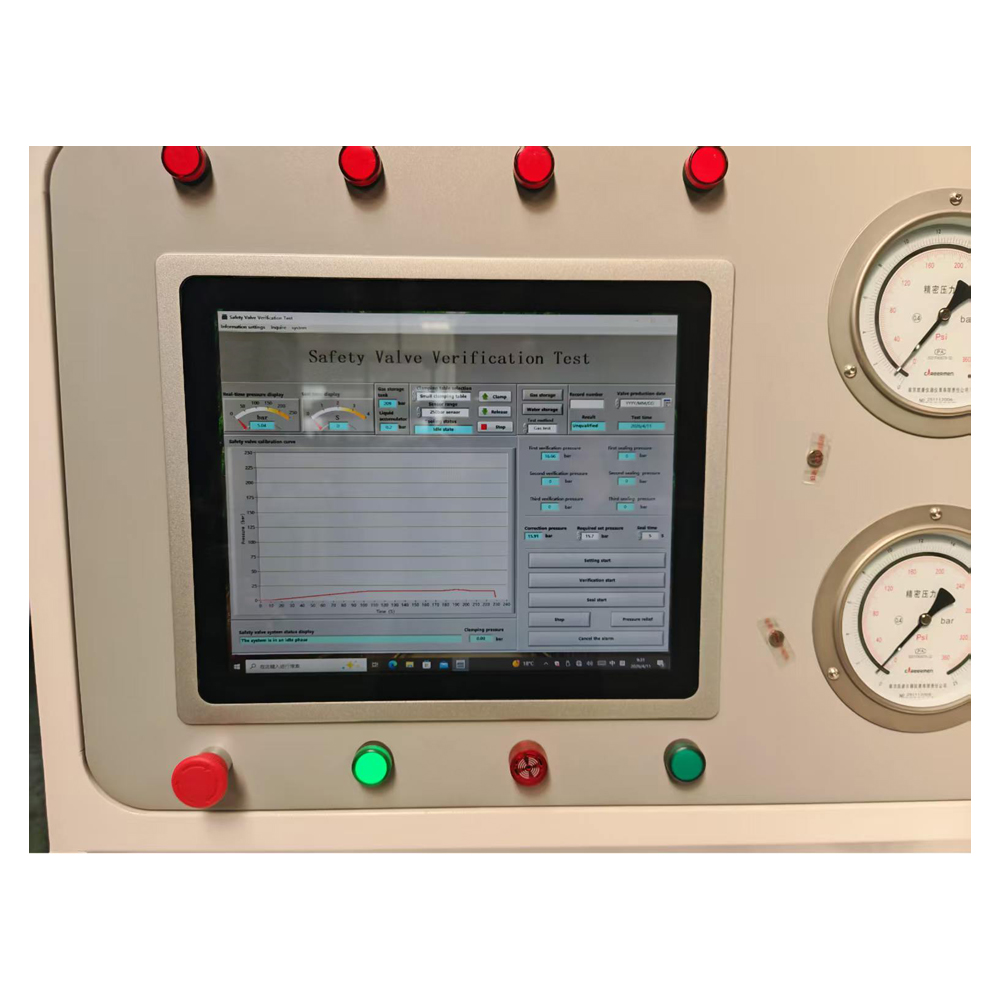 USUN Brand Model :STV40-DN400-CC Computer Control Safety Valve Test Bench and Calibration Test Machine