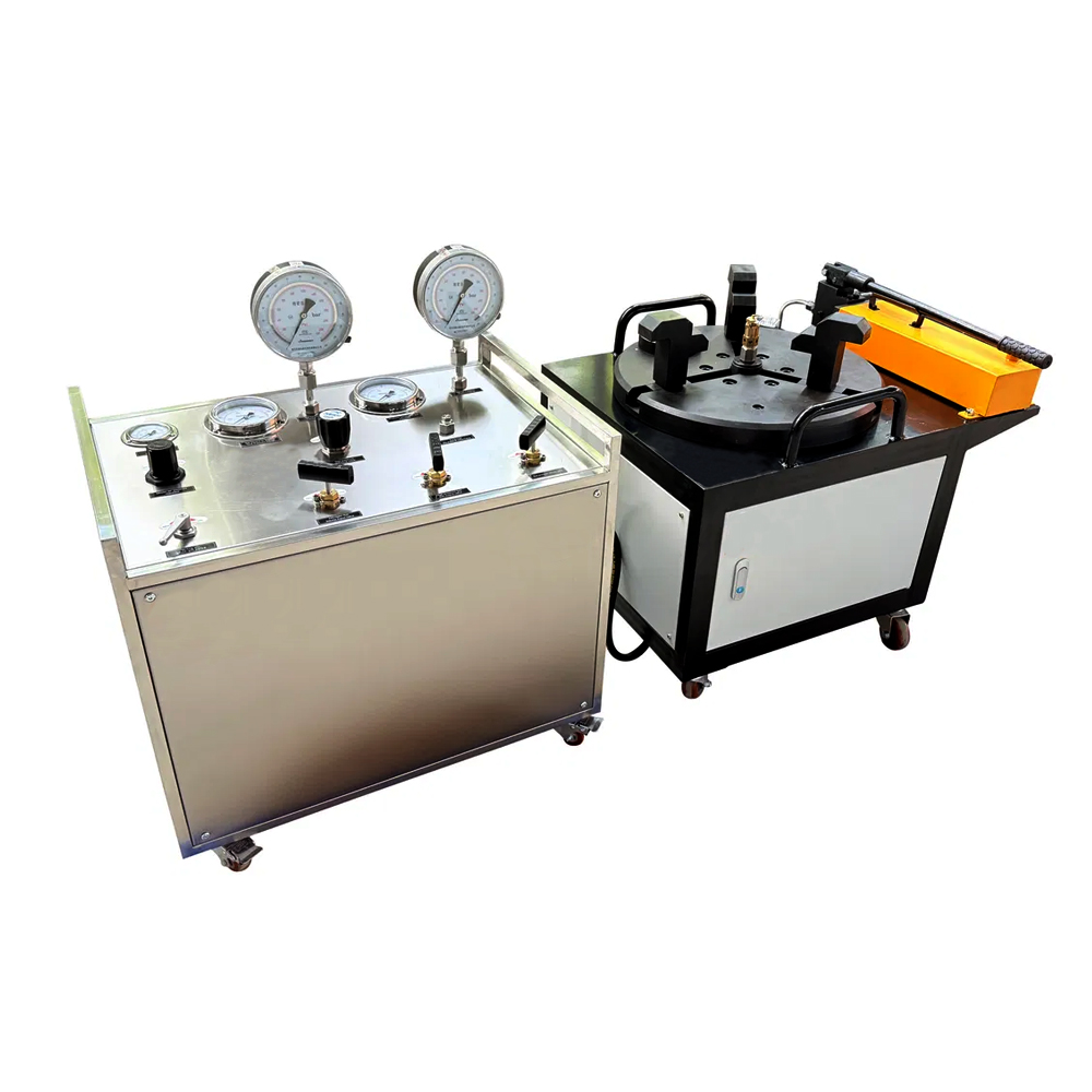 Manual Control Portable Maximum DN200 Safety Valve Test Bench with Clamping Table for Flange Or Threaded Safety Valve Testing