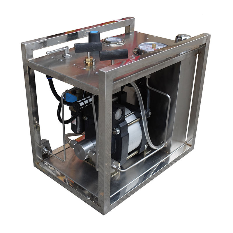 USUN Model:WS-JG High Pressure Portable Pneumatic Driven Hydro Pipeline Testing Pump System/Unit