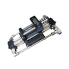USUN Model:AT10-CO2 20-80 Bar Output Stainless steel piping Double Acting Faster Refilling Air Driven Liquid CO2 Transfer Pump for Fire Extinguisher