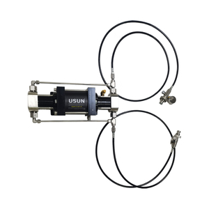 New Design USUN Model: XBD30-OL Portable Mini Double Acting Pneumatic Driven Oxygen Gas Booster Pump with Inlet And Outlet Hoses