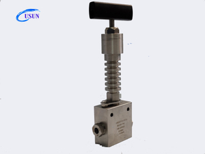 USUN Model: HS10121-H 10K PSI Similar HIP High temperature manual control stainless steel needle valve 