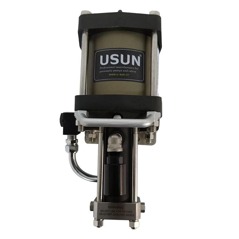 USUN Model:AGB 6 inch driven diameter high quality pneumatic driven gas pressure booster pump for filling gas cylinder