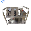 USUN Model:US-AT400 Middle size 160MM driven ultra high pressure air driven hydraulic test pump unit with multiple outlet ports 