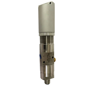 USUN Model: APSV-10-N-025 10-1000 PSI Stainless steel 316 High pressure adjustable sensor valve for both liquid and gas use with adjustable output pressure 