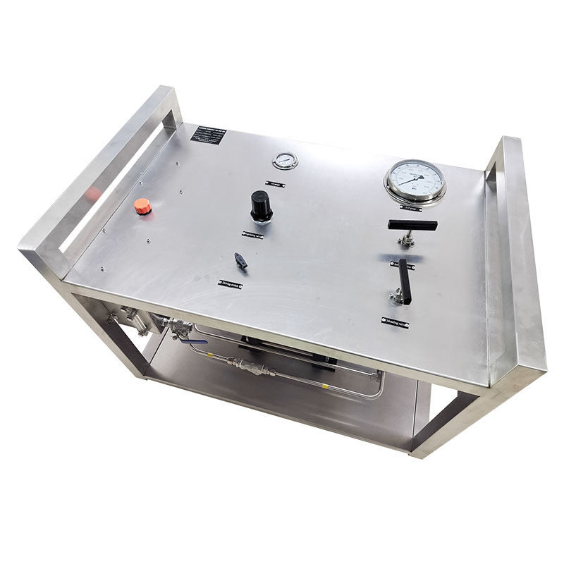 USUN Model:WS-GT 250 MM driven Complete High flow air driven hydraulic testing pump system 