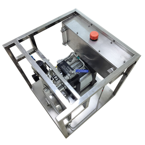 USUN Model:US-AH Customized stainlss steel frame pneumatic driven hydraulic pressure testing pump system 