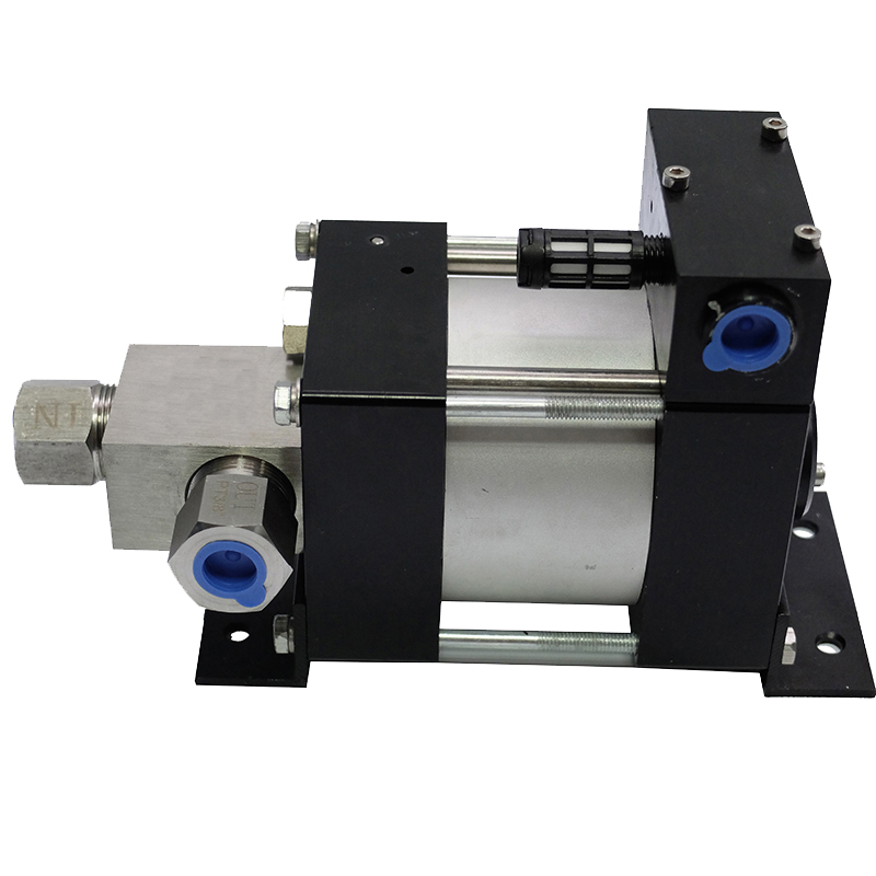 USUN Model:M45-C02 80MM driven 150-300 Bar output Mini air operated liquid CO2 transfer pump for fire extinguisher refilling 