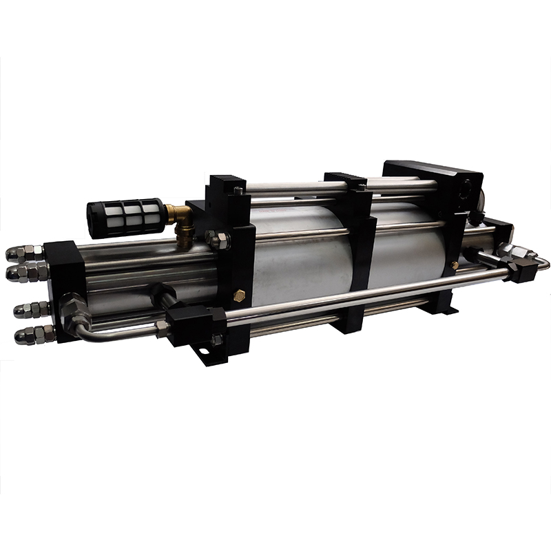 USUN Model:2GBT 160mm driven double stage double driven pneumatic gas pressure booster pump for filling gas cylinder