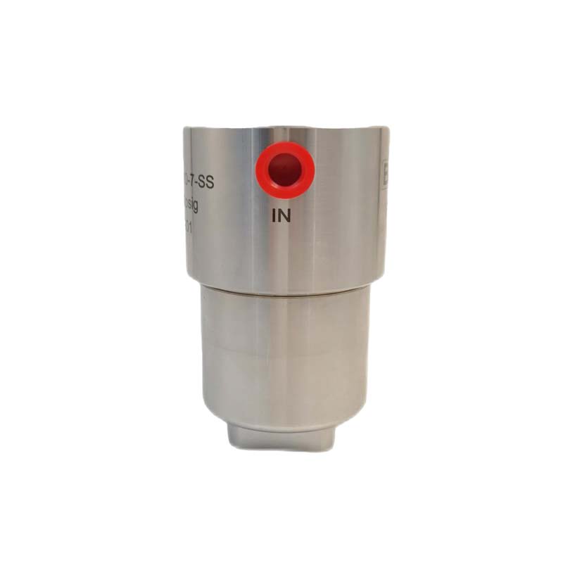 USUN Model : GSR102-T-5-7um-K-V15 High pressure 10000 PSI x NPT1/4 Stainless steel 316 filter with indicator 